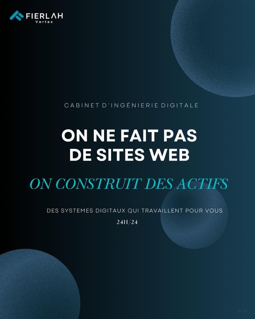 QUI SOMMES-NOUS ? - Slide 1